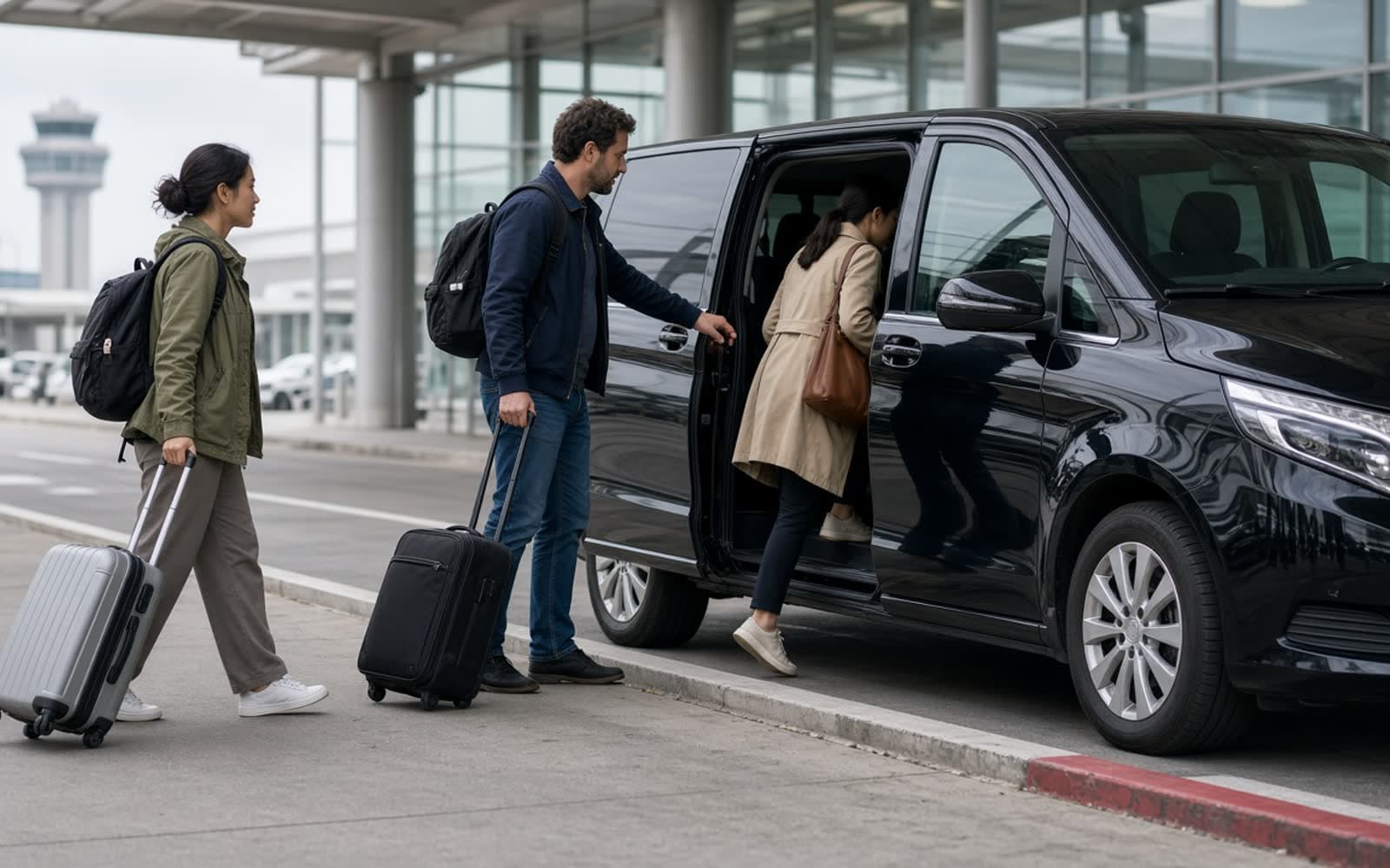 Airport Shuttle group transportation in Chicago