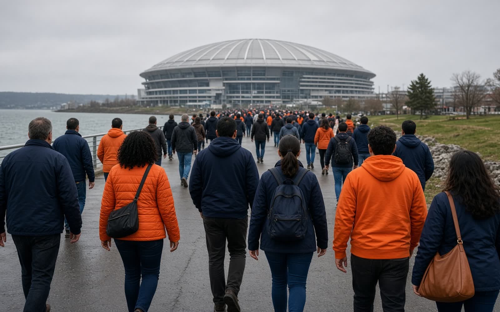 Chicago bears game day group outing