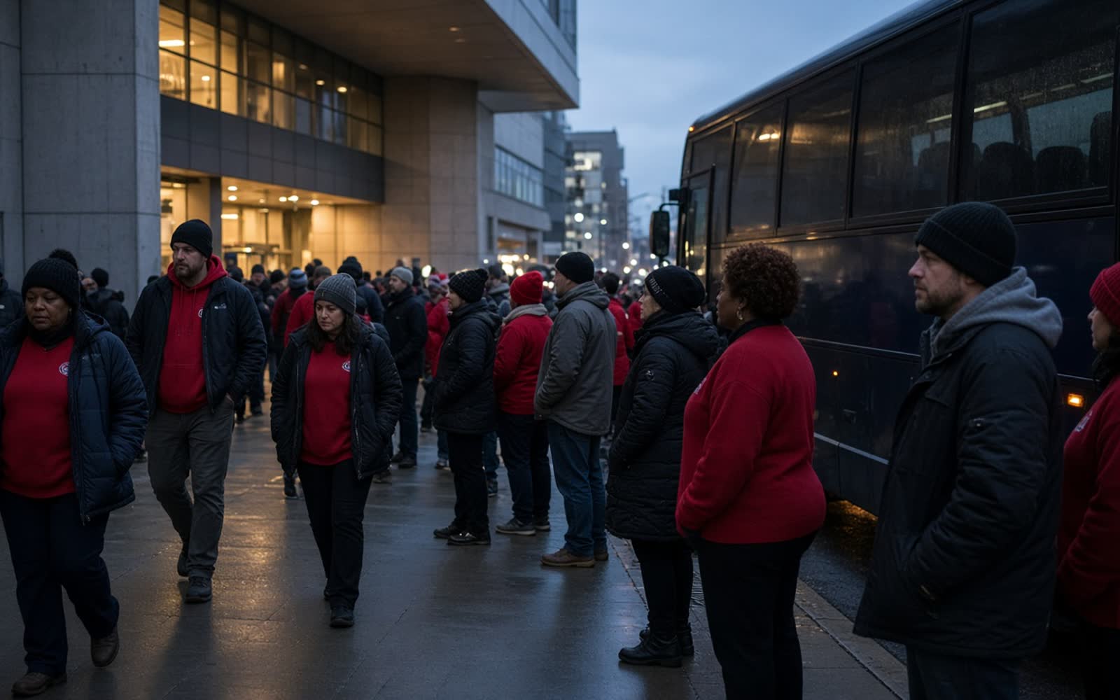 Blackhawks Game Day group transportation in Chicago