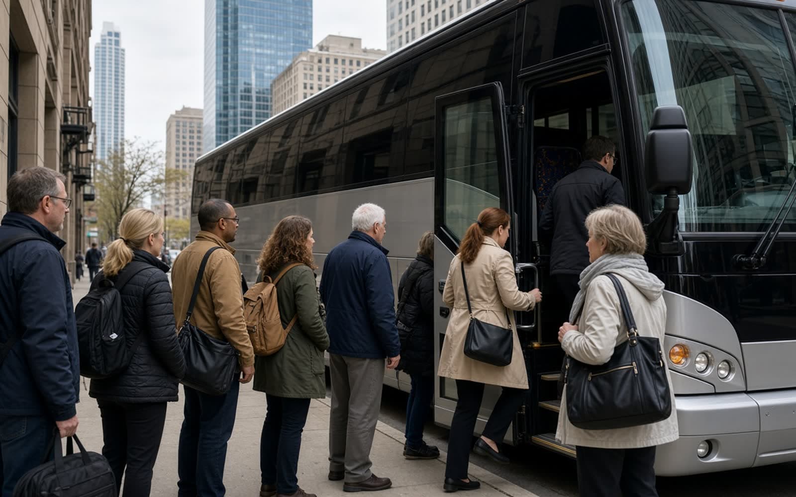 Chicago charter services group outing
