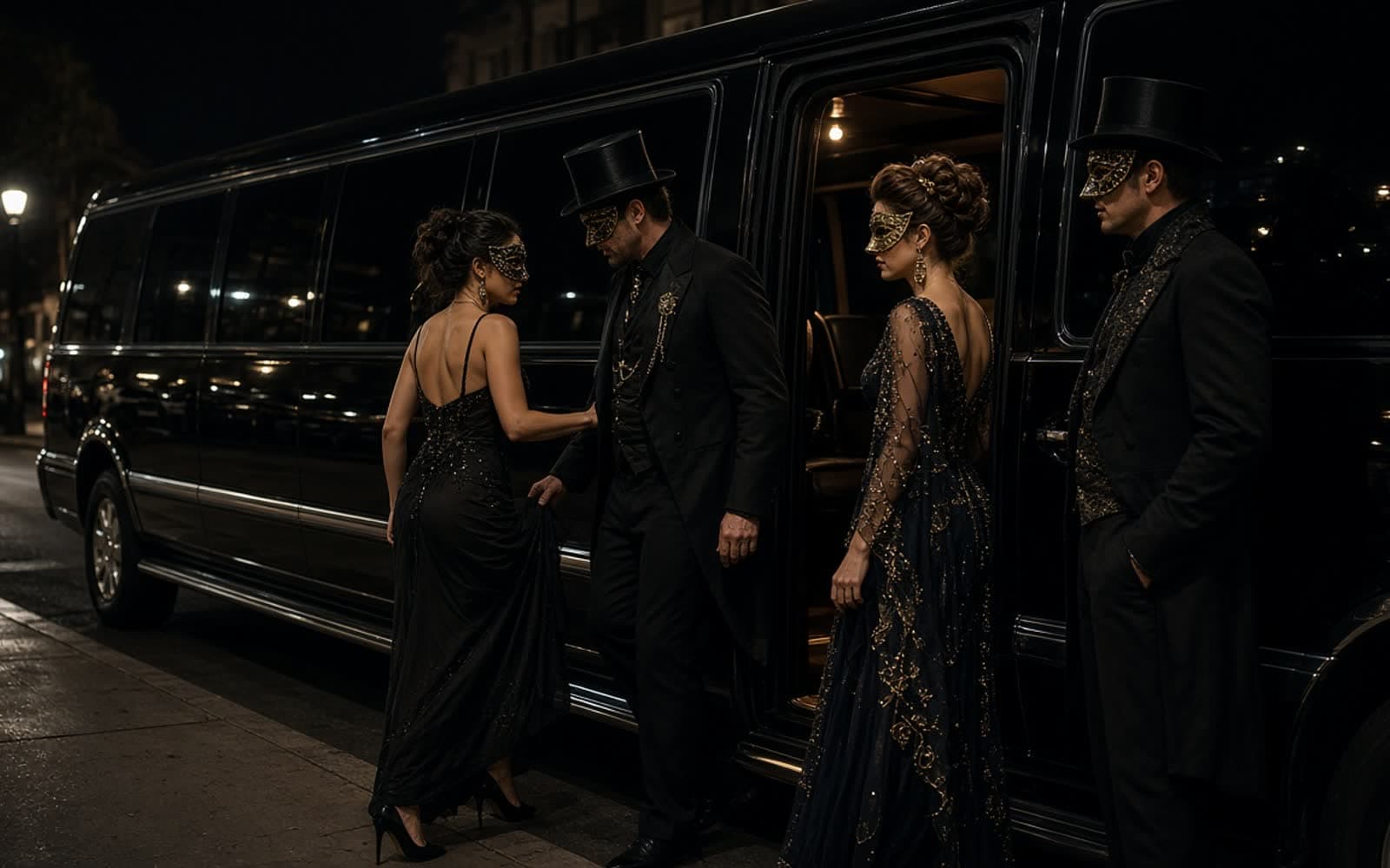 Costume Parties group transportation in Chicago