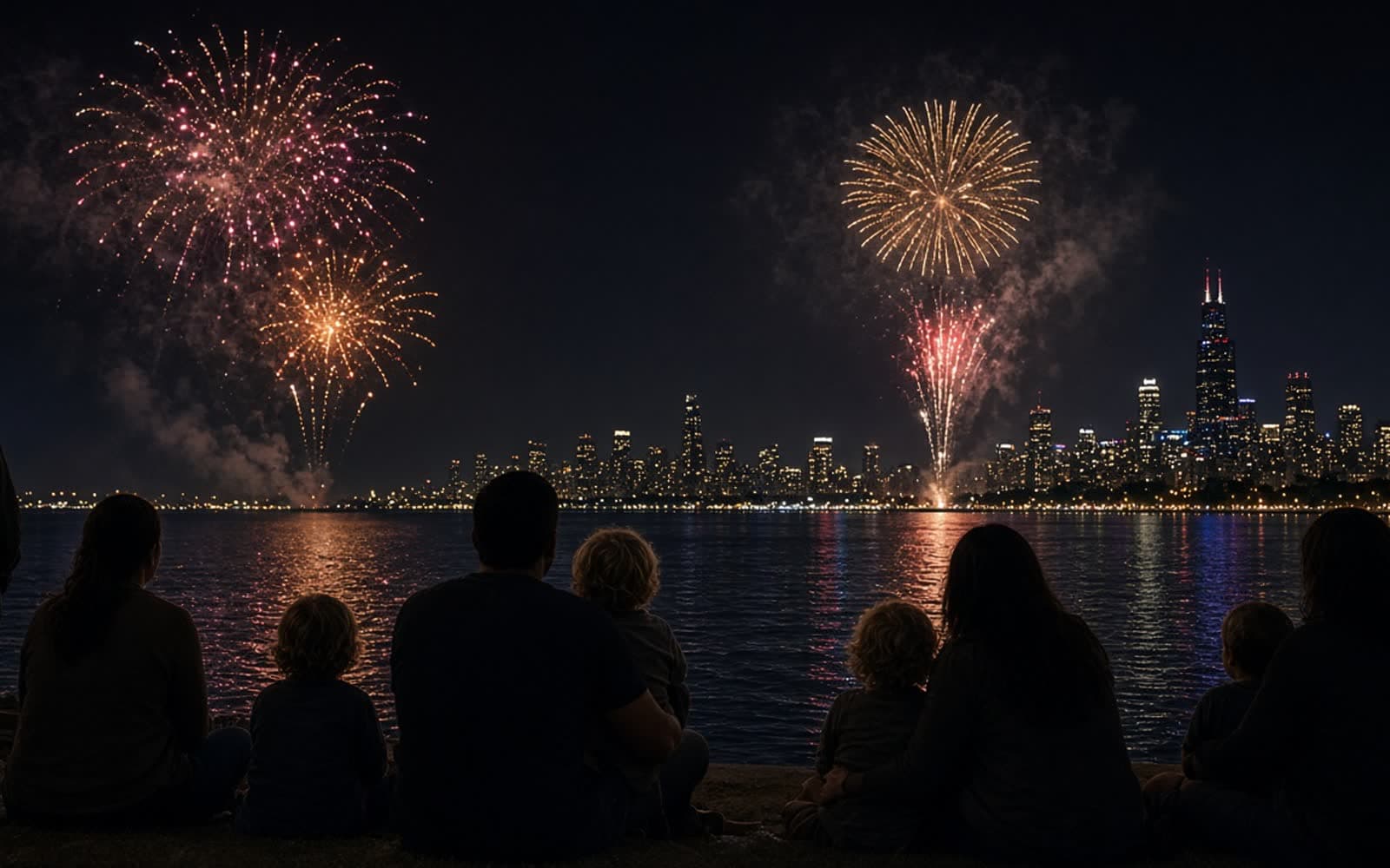 Chicago 4th of july group outing