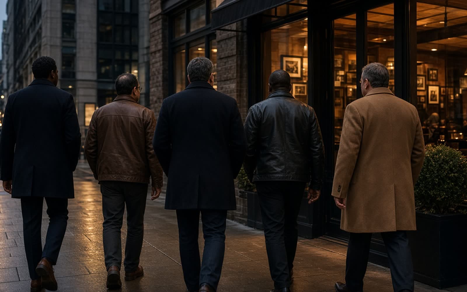 Chicago guys night out group outing