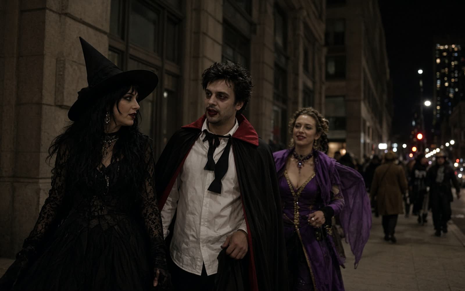 Chicago halloween group outing