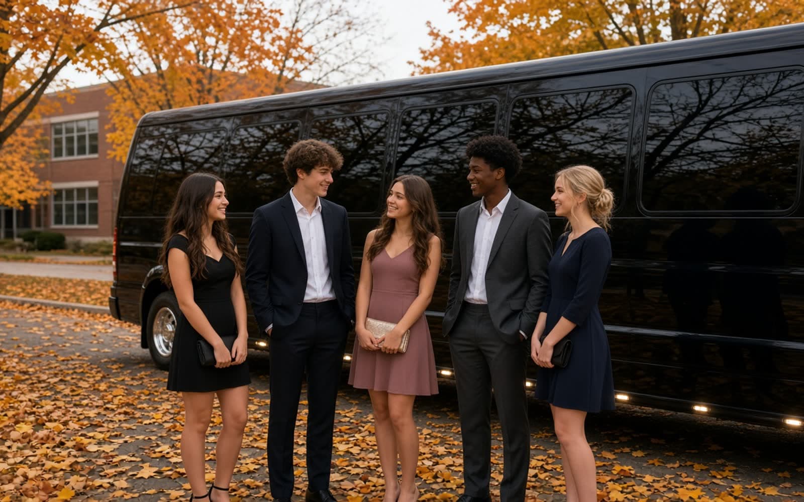 Homecoming group transportation in Chicago