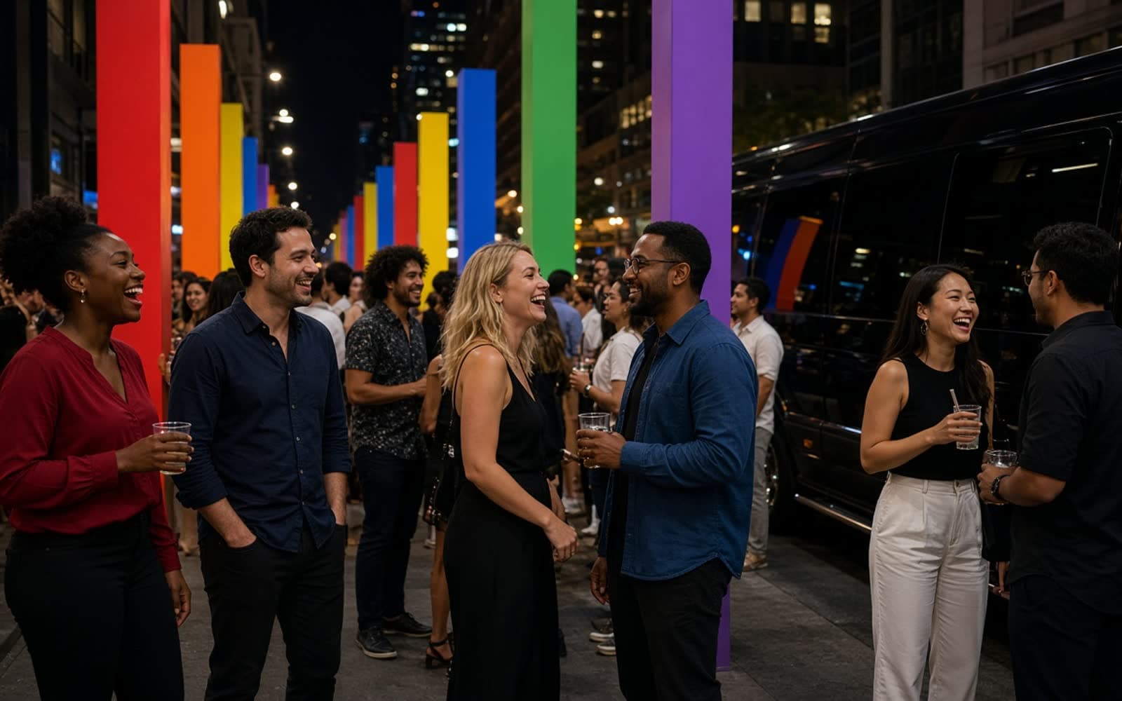 Northalsted party bus experience in Chicago