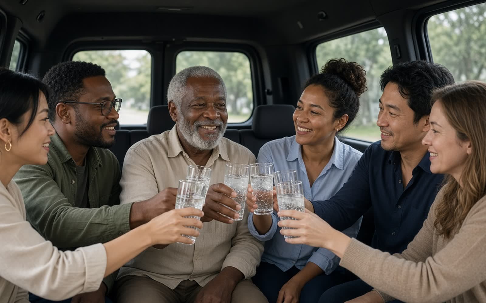 Retirement group transportation in Chicago