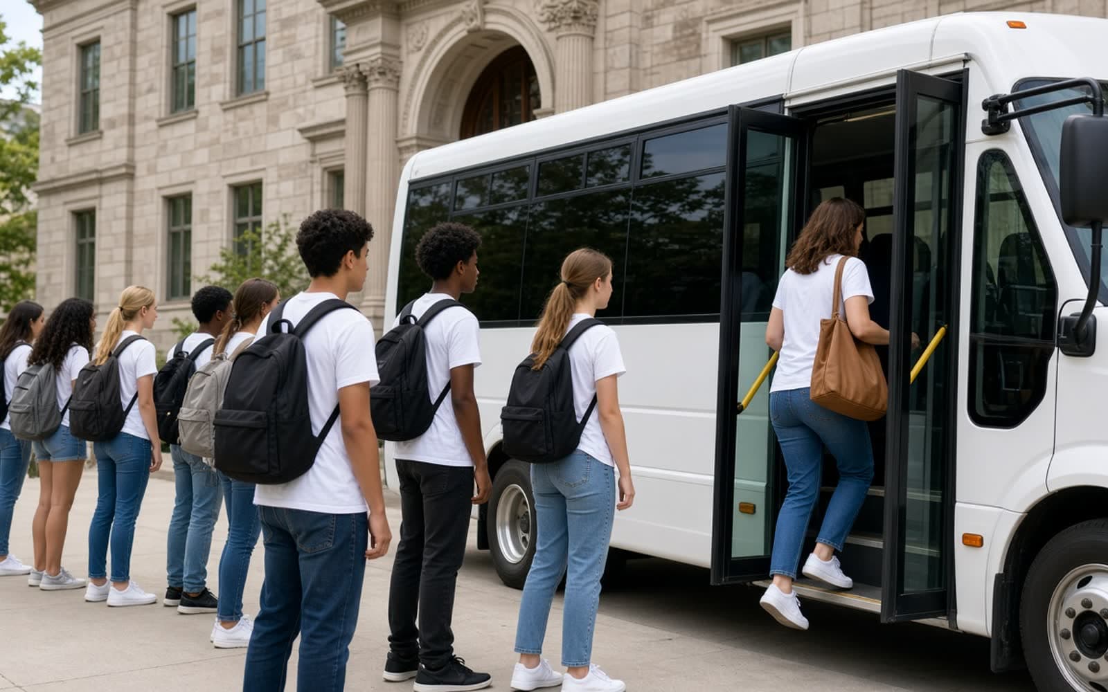 School Field Trips group transportation in Chicago