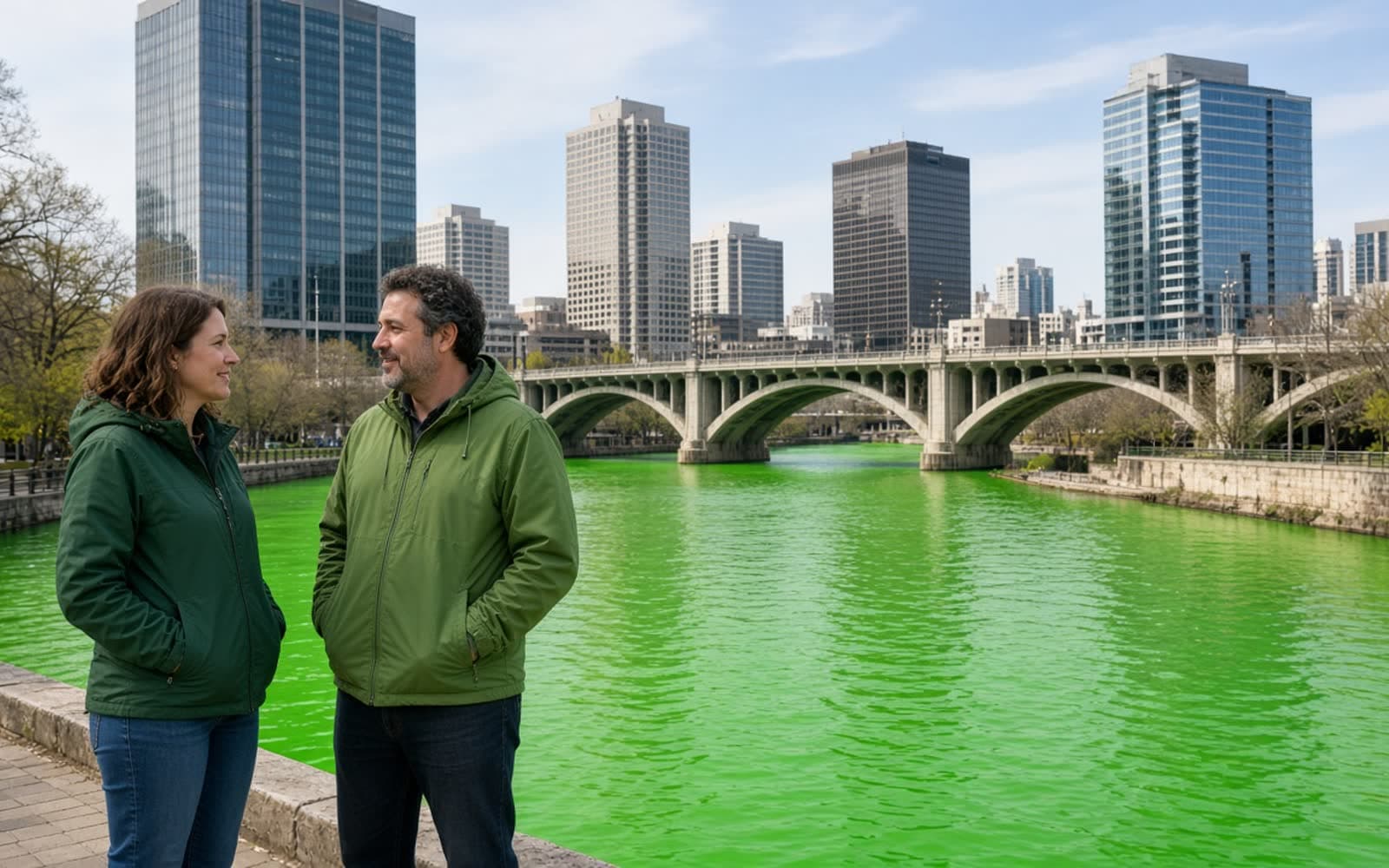 St. Patrick's Day group transportation in Chicago