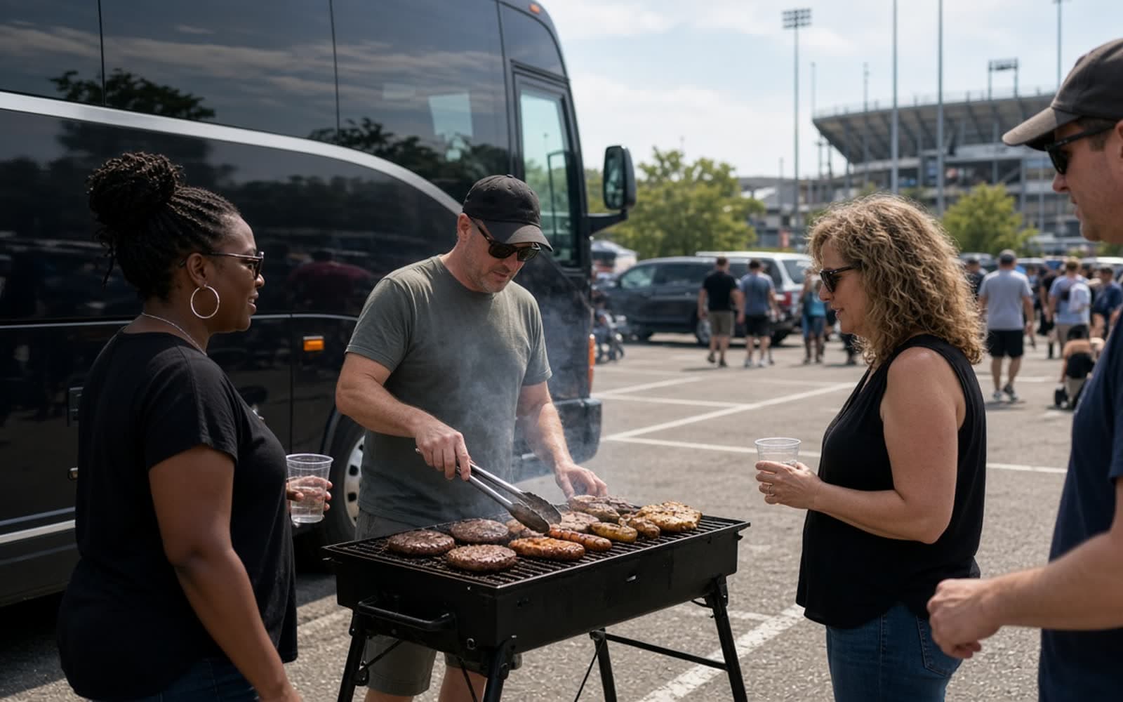 Chicago tailgating group outing
