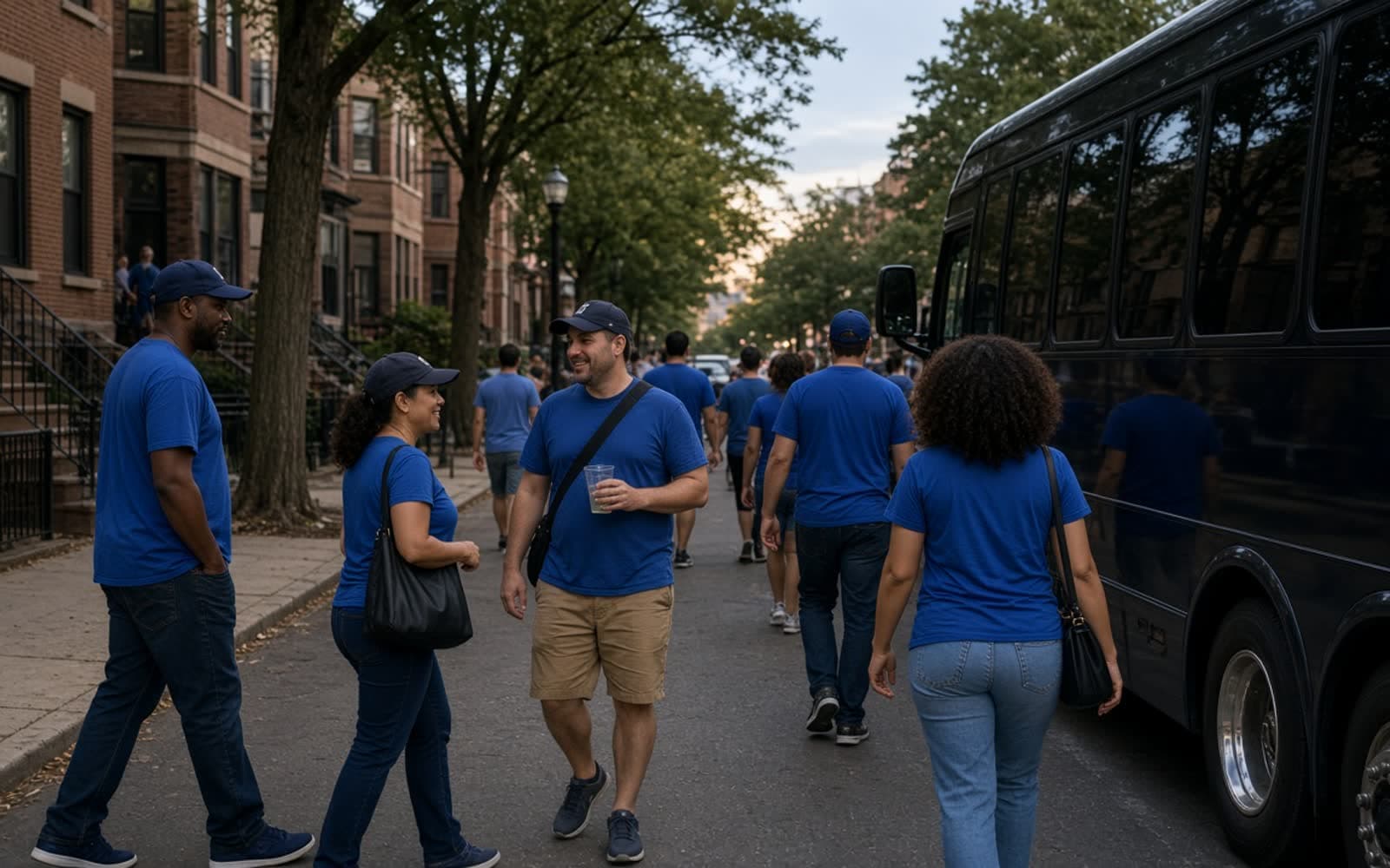 Wrigley Field group transportation in Chicago