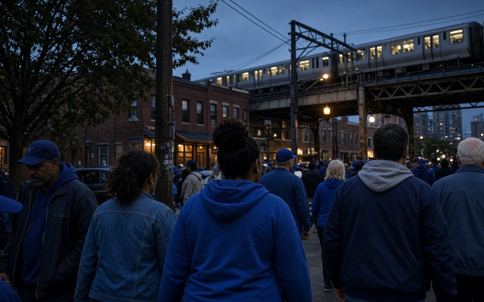 Chicago wrigleyville group outing