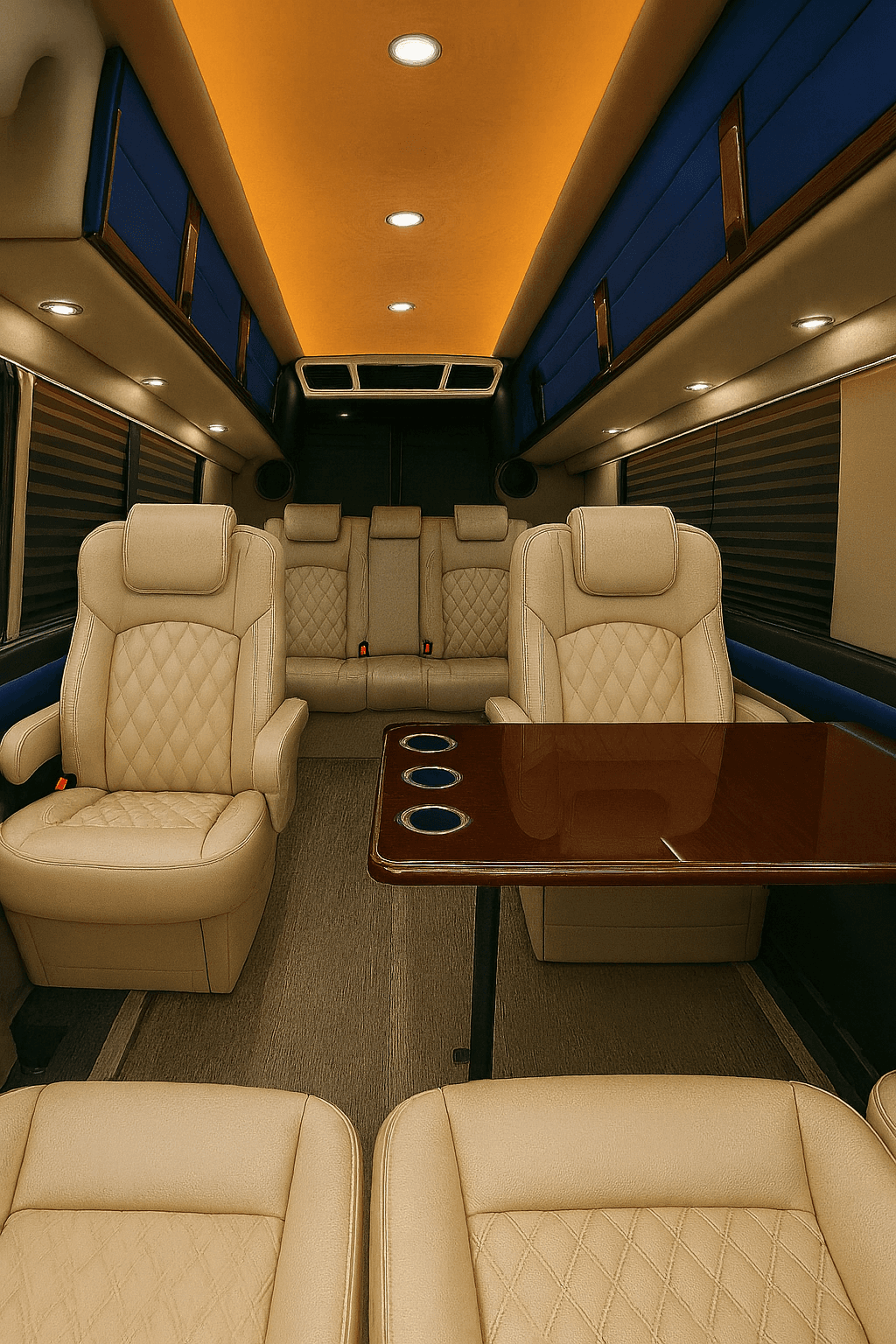 12 Passenger Executive Sprinter - interior view