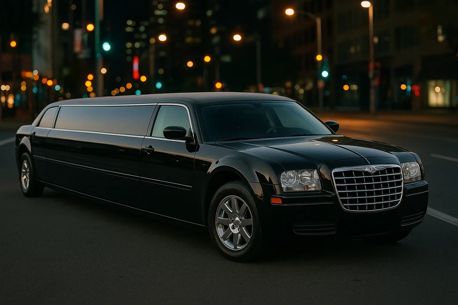 12 Passenger Limo - exterior view