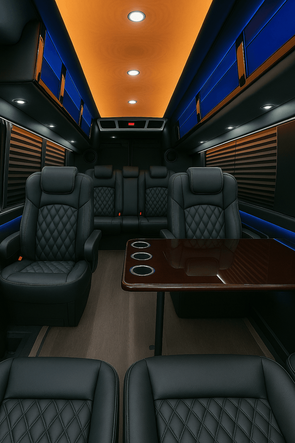 14 Passenger Executive Sprinter - interior view