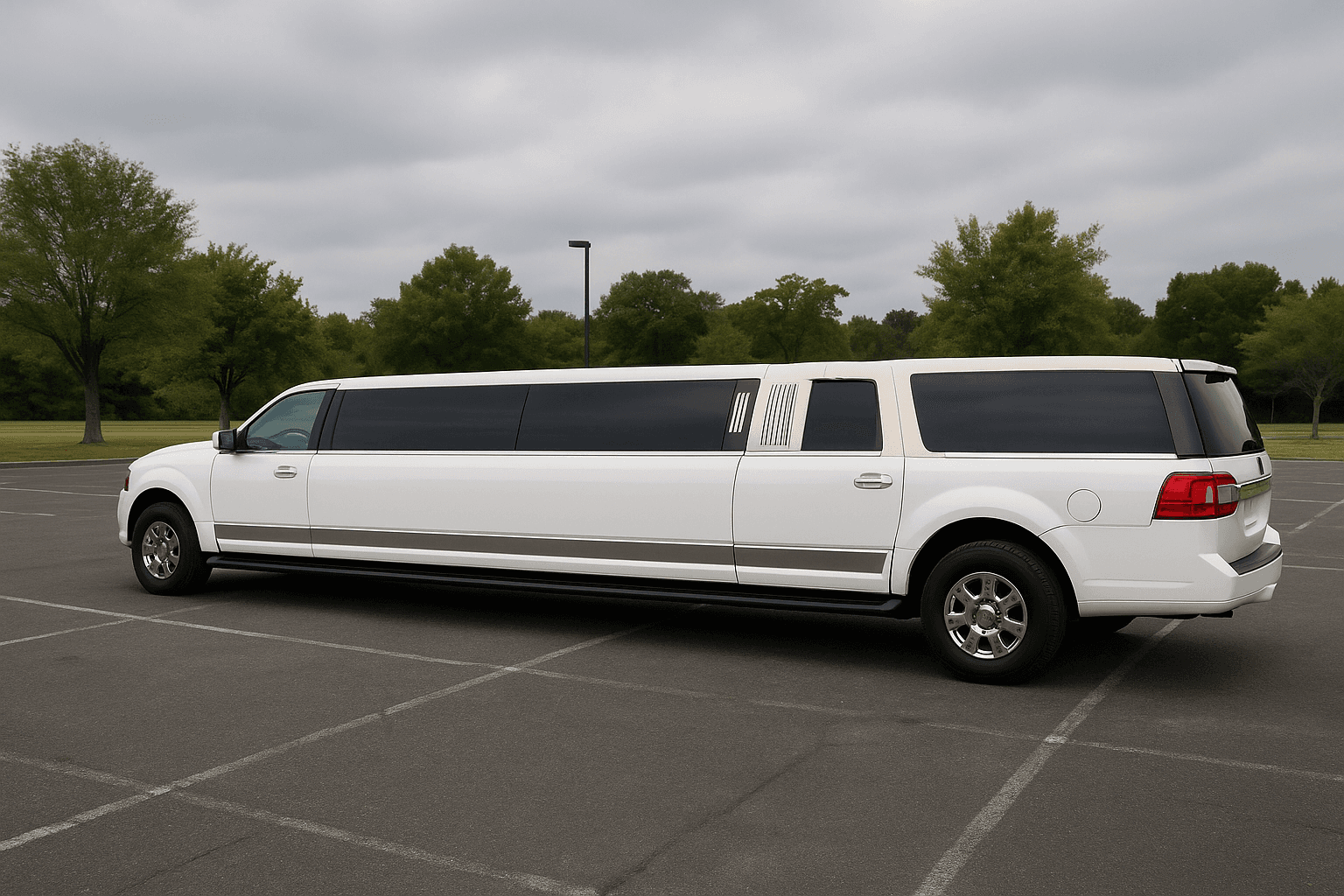Limousines exterior - Chicago Party Bus Fun