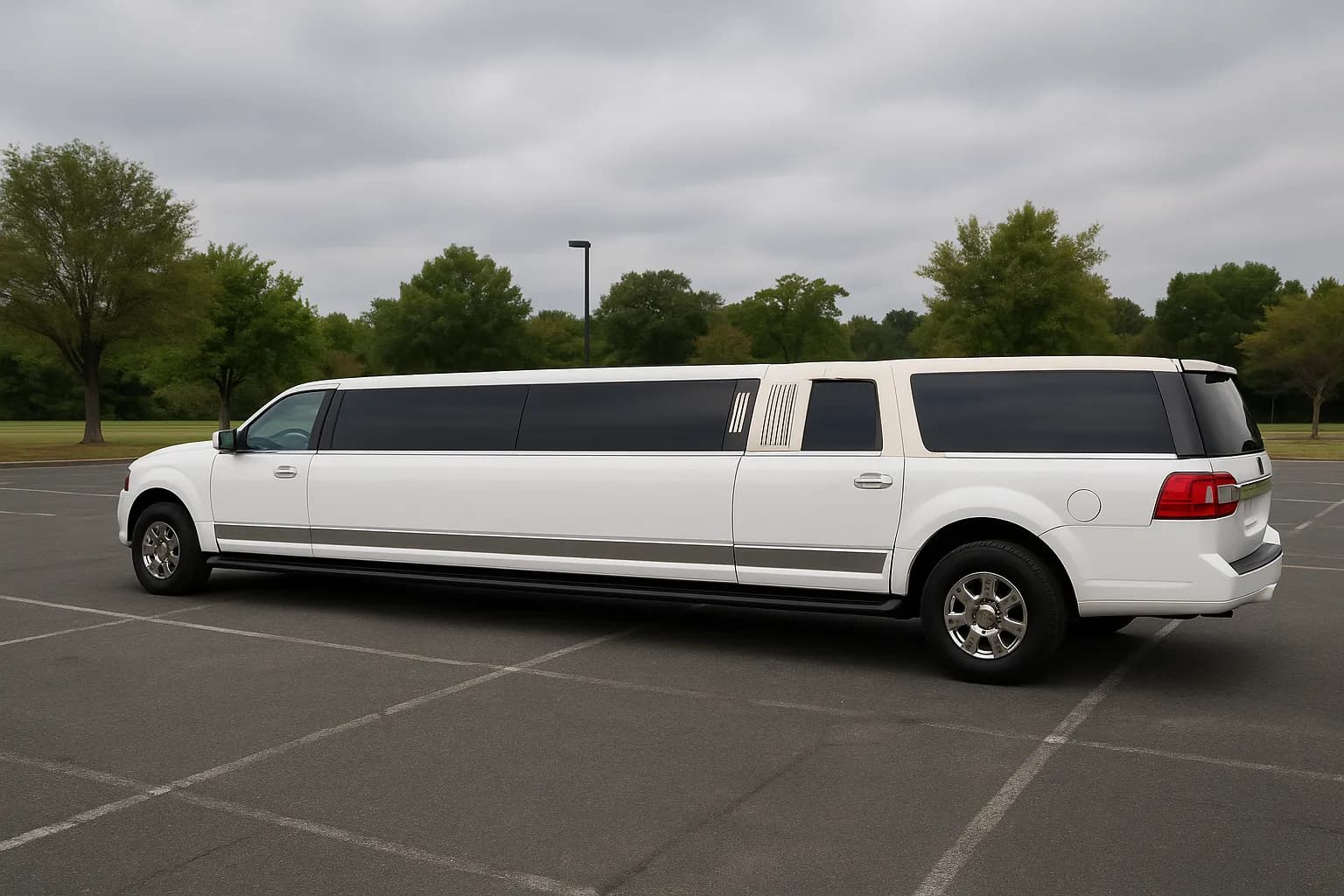 14 Passenger Limo - exterior view