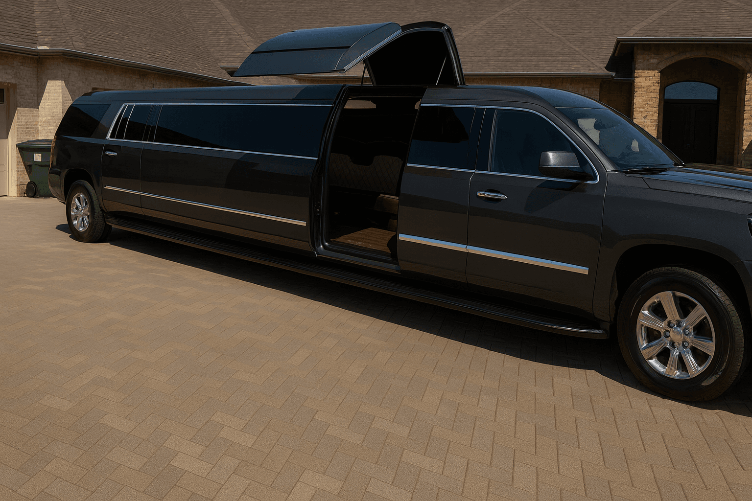 18 Passenger Limo - exterior view