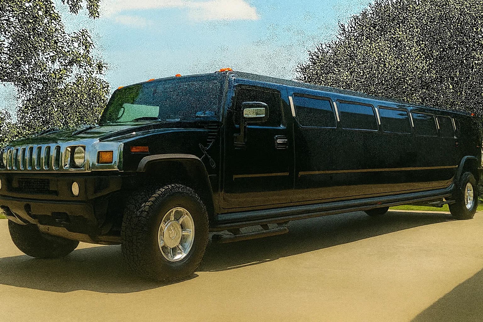 22 Passenger Limo - exterior view