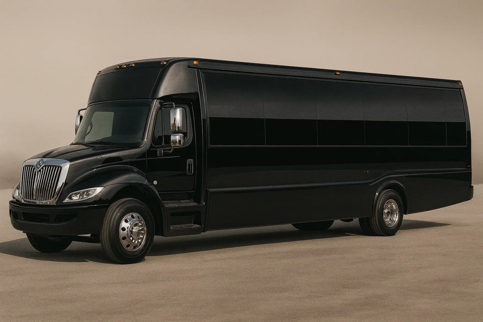 32 Passenger Party Bus - exterior view
