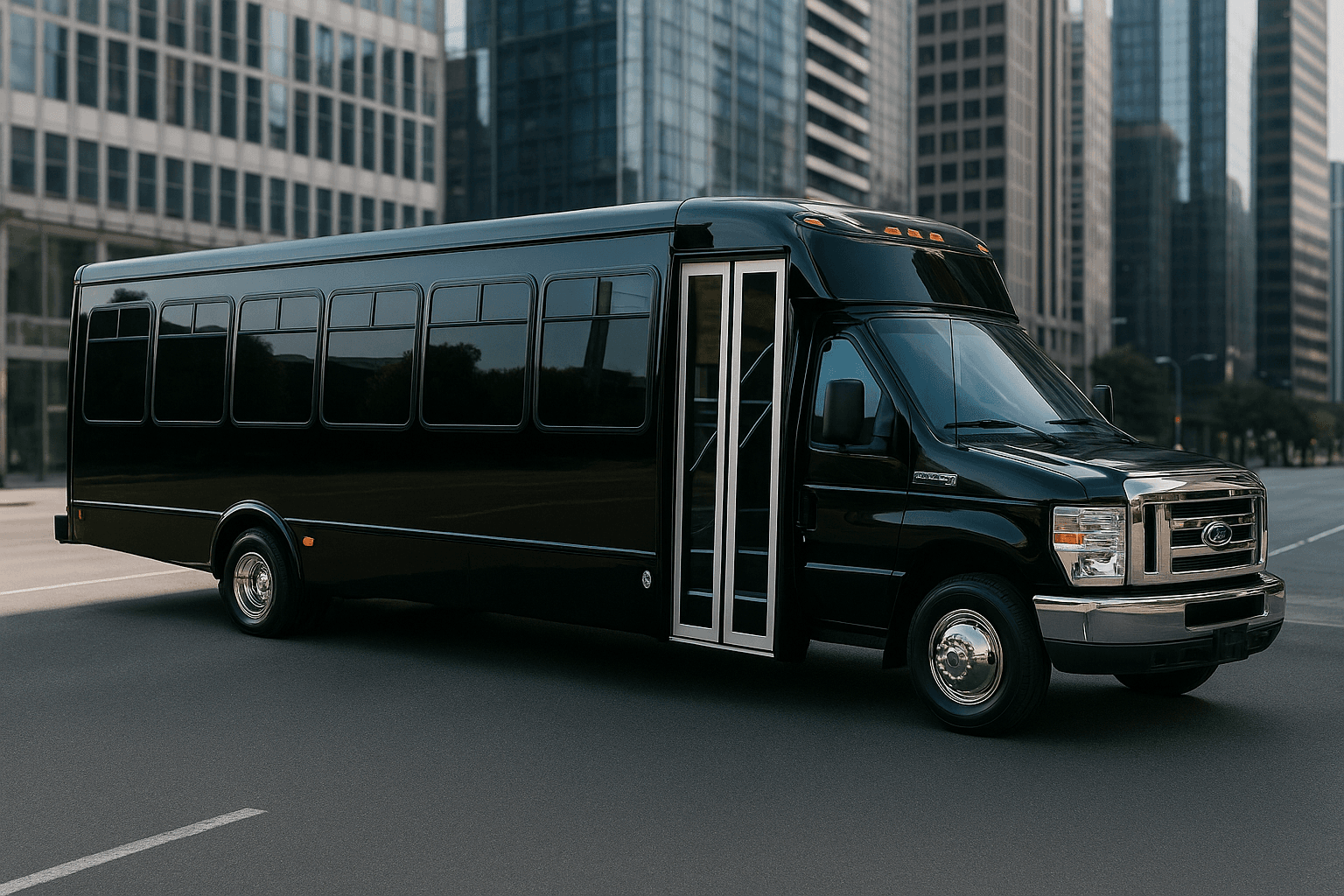 36 Passenger Coach Bus - exterior view