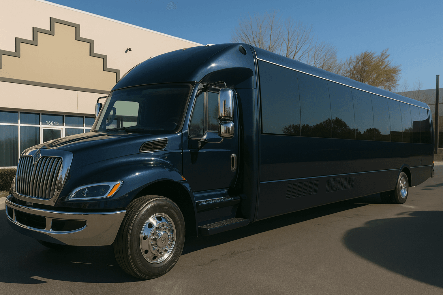 38 Passenger Party Bus - exterior view