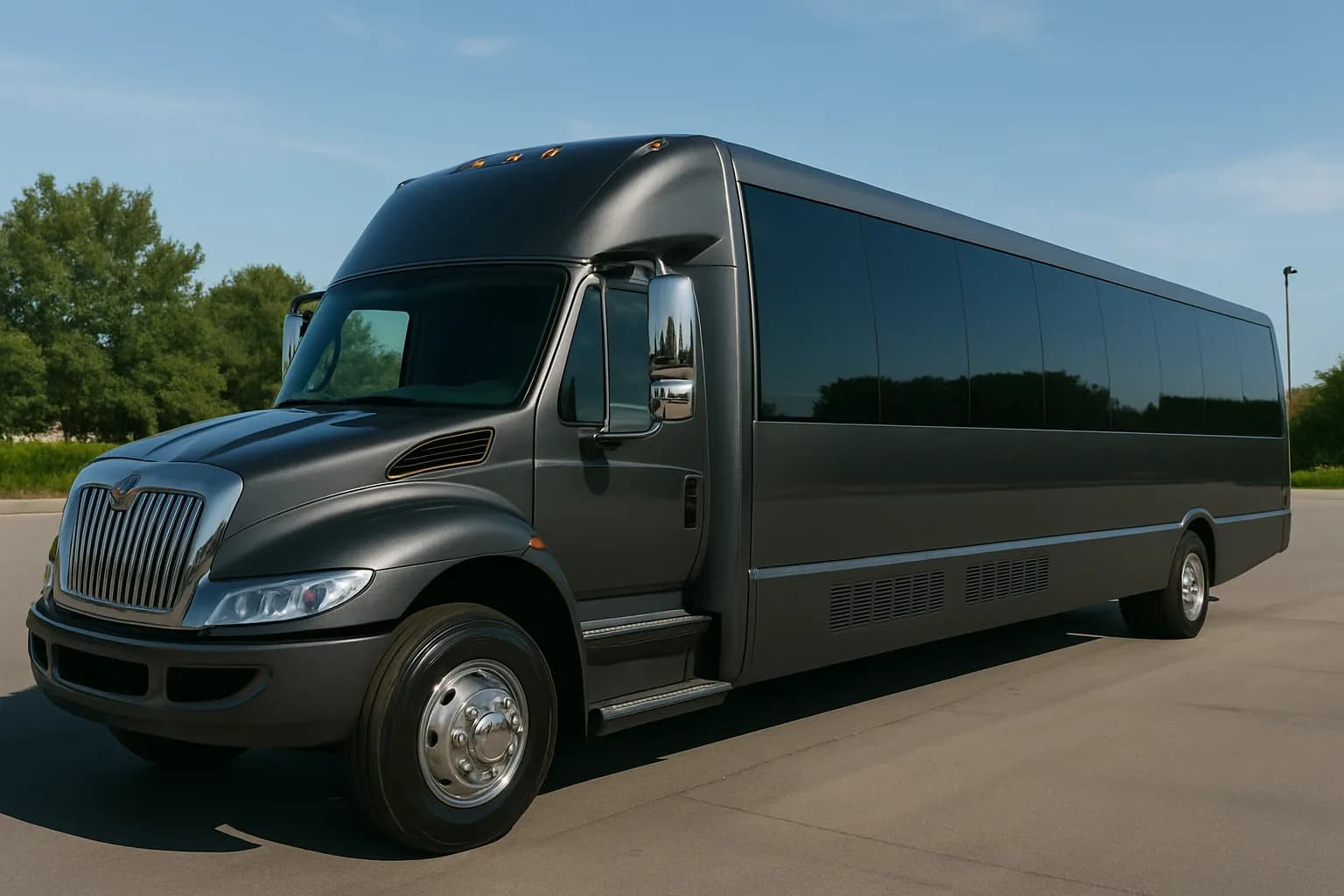 40 Passenger Party Bus for Chicago wrigleyville