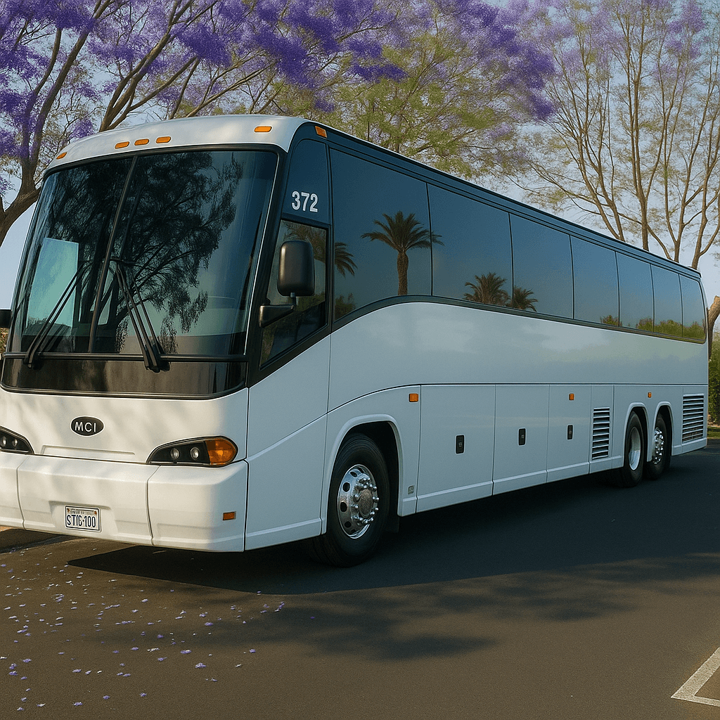 Coach Buses exterior - Chicago Party Bus Fun