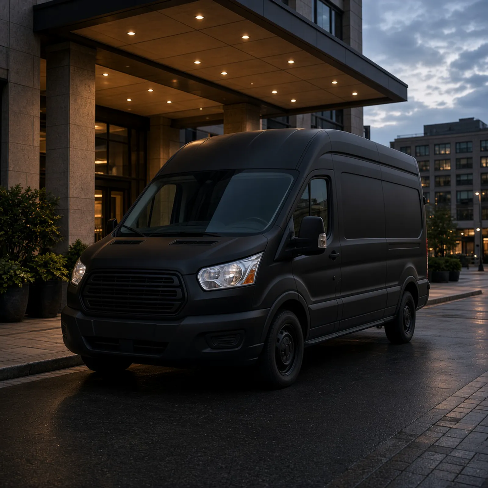 12 Passenger Executive Sprinter Van - exterior view