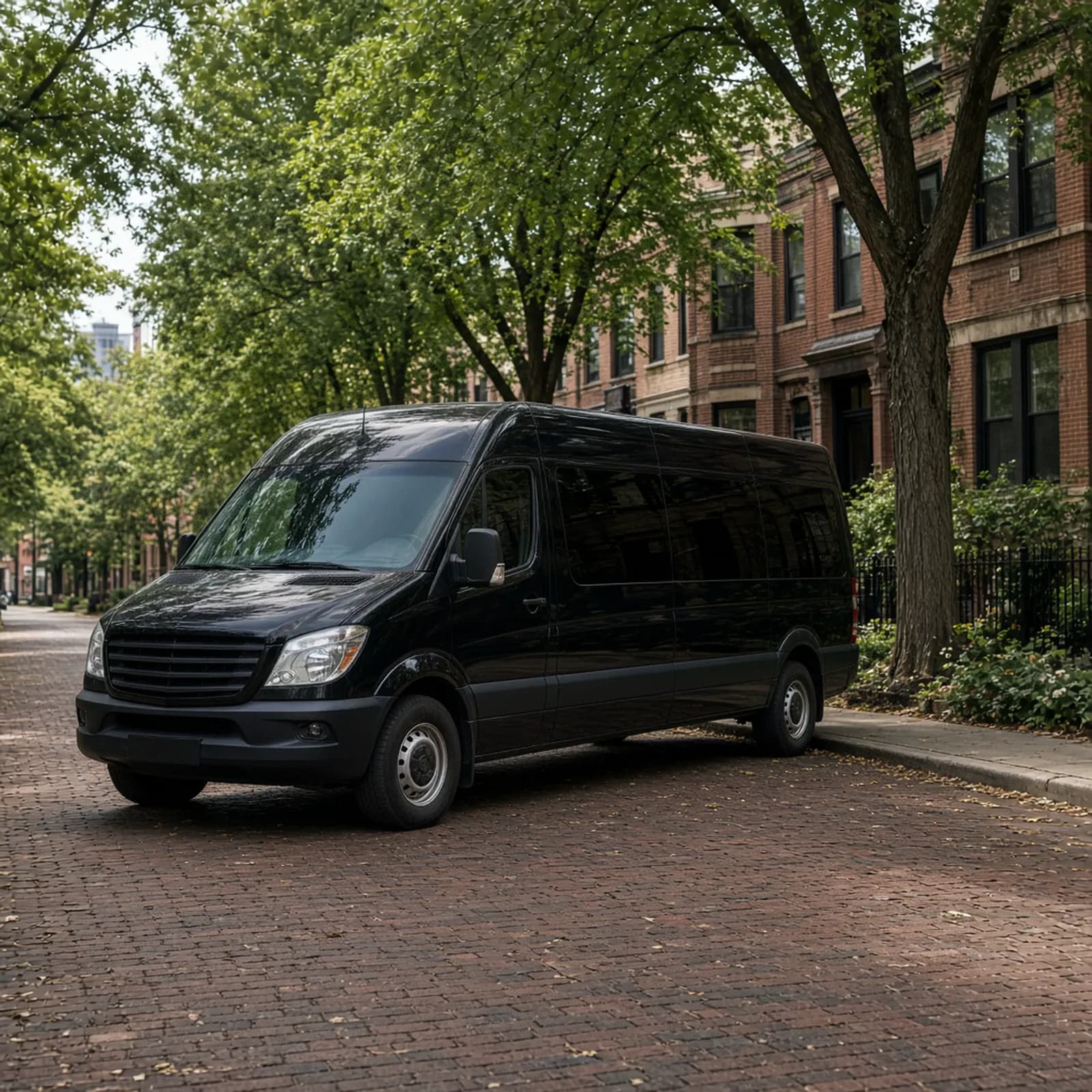 12 Passenger Limo Sprinter - exterior view