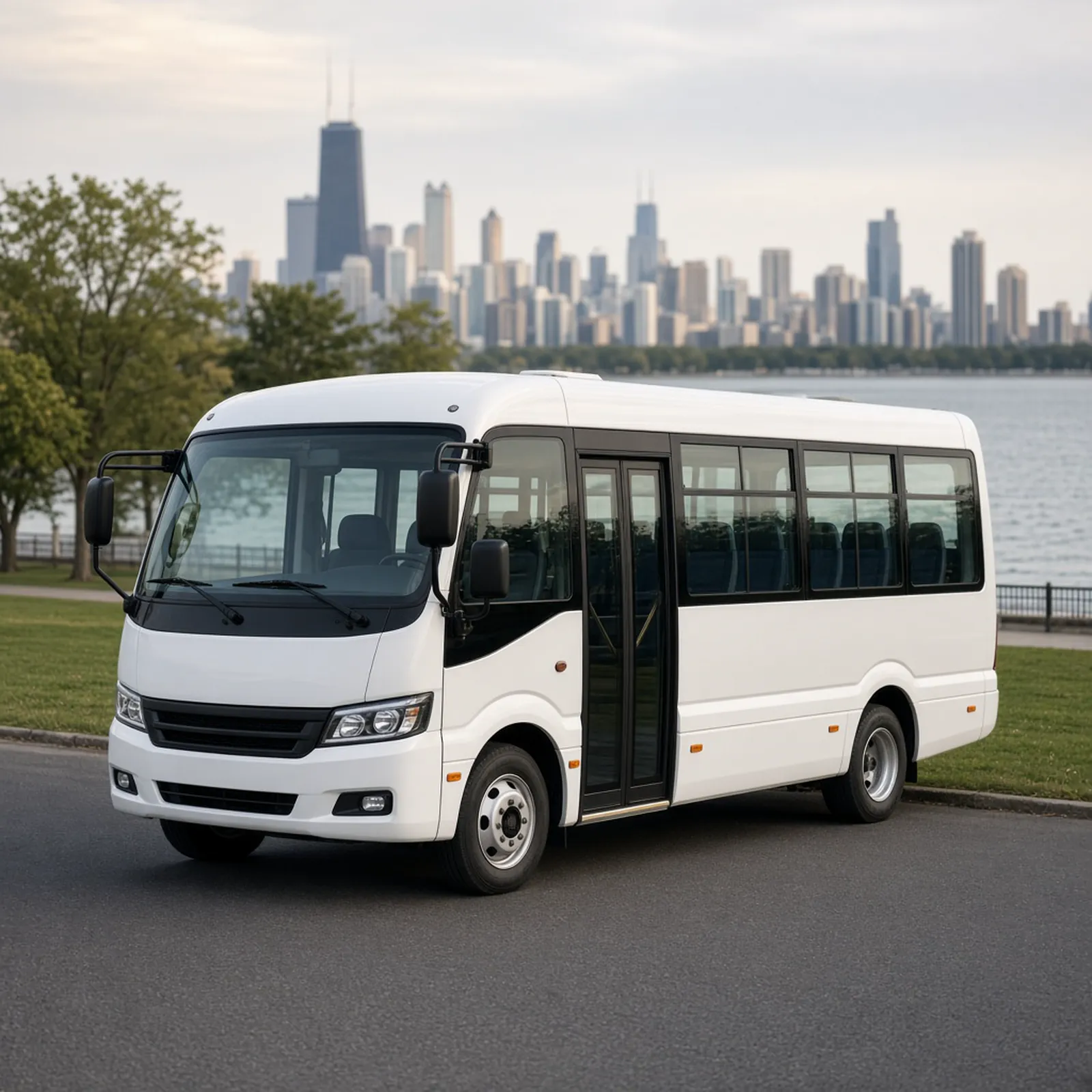 18 Passenger Shuttle Bus - exterior view