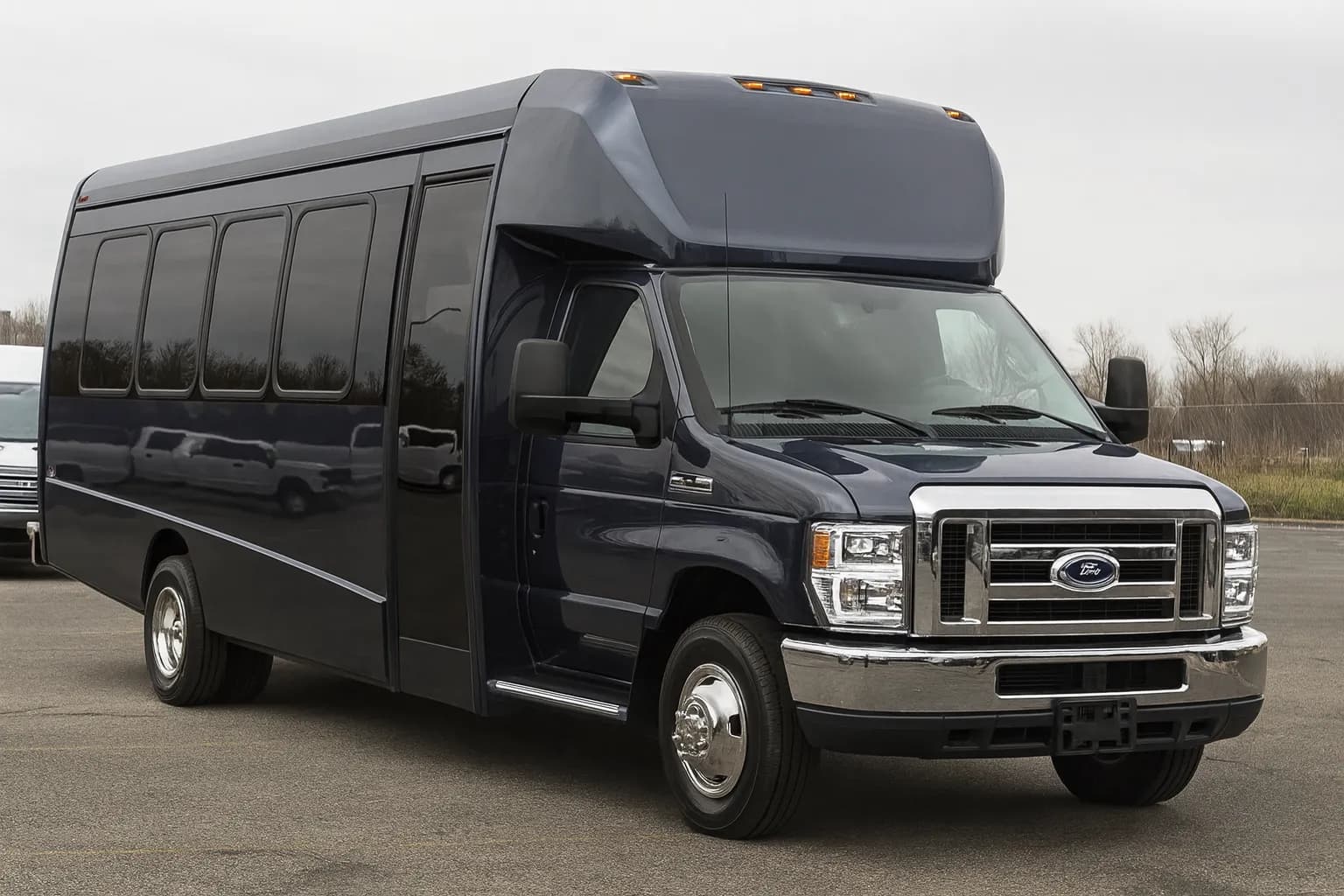 32 Passenger Shuttle Bus exterior