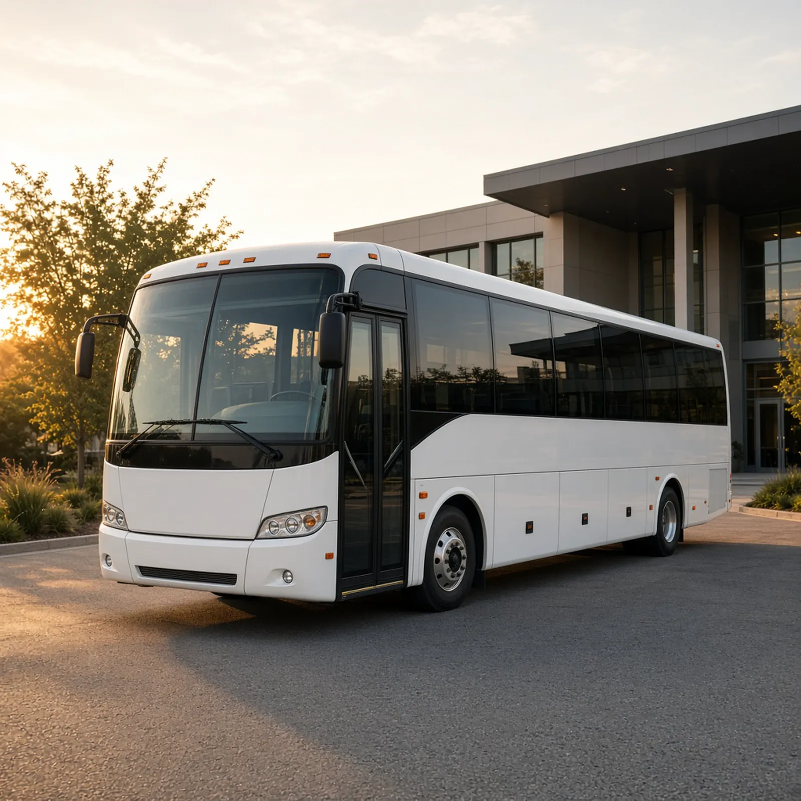 36 Passenger Shuttle Bus - exterior view