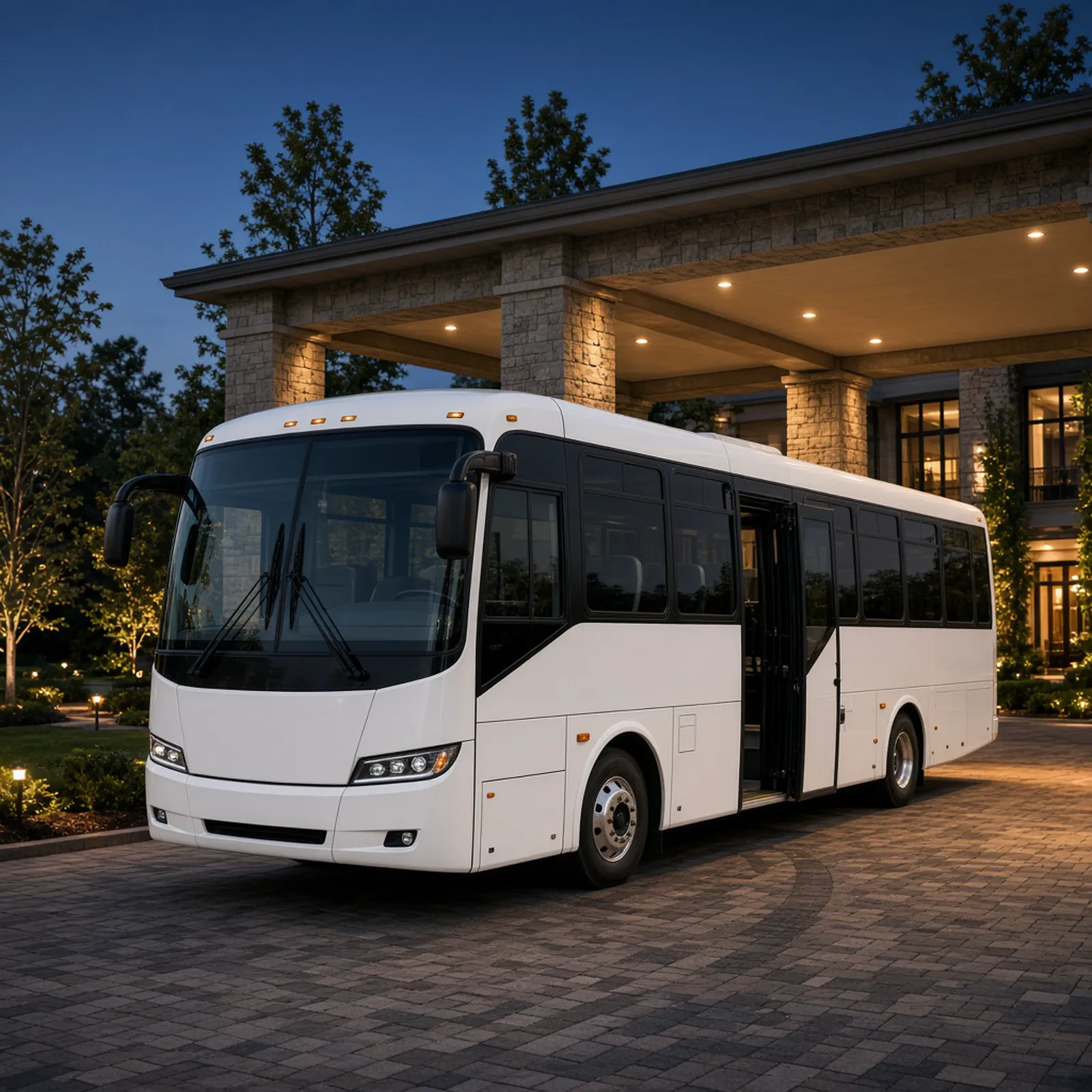 38 Passenger Shuttle Bus - exterior view